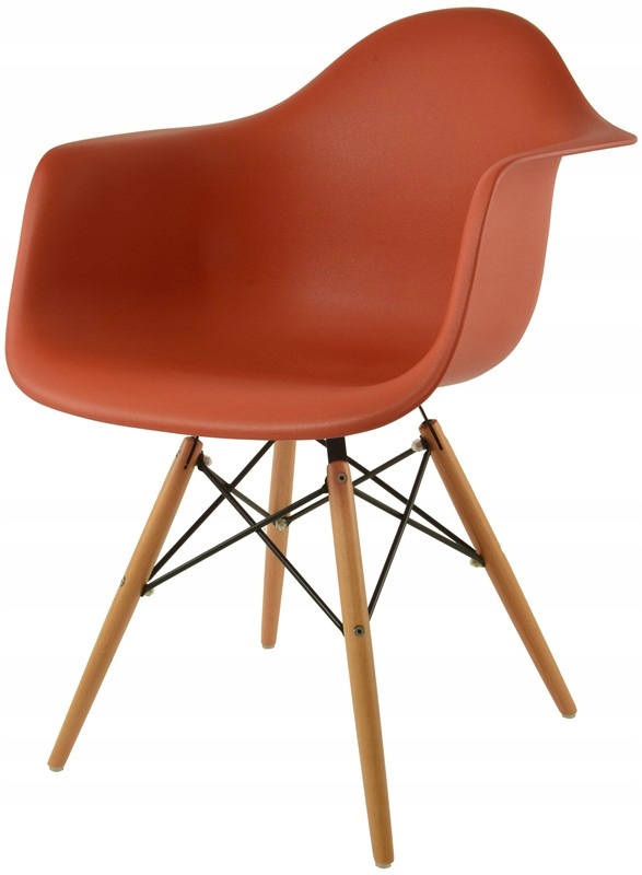 Křeslo Dankor Design Daw Mocný Oranžový