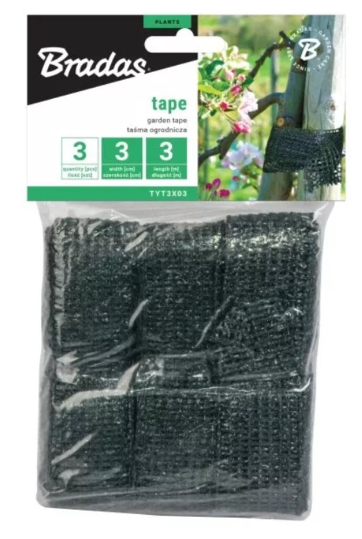 

Taśma ogrodnicza do roślin 3cm x 3m 3 sztuki
