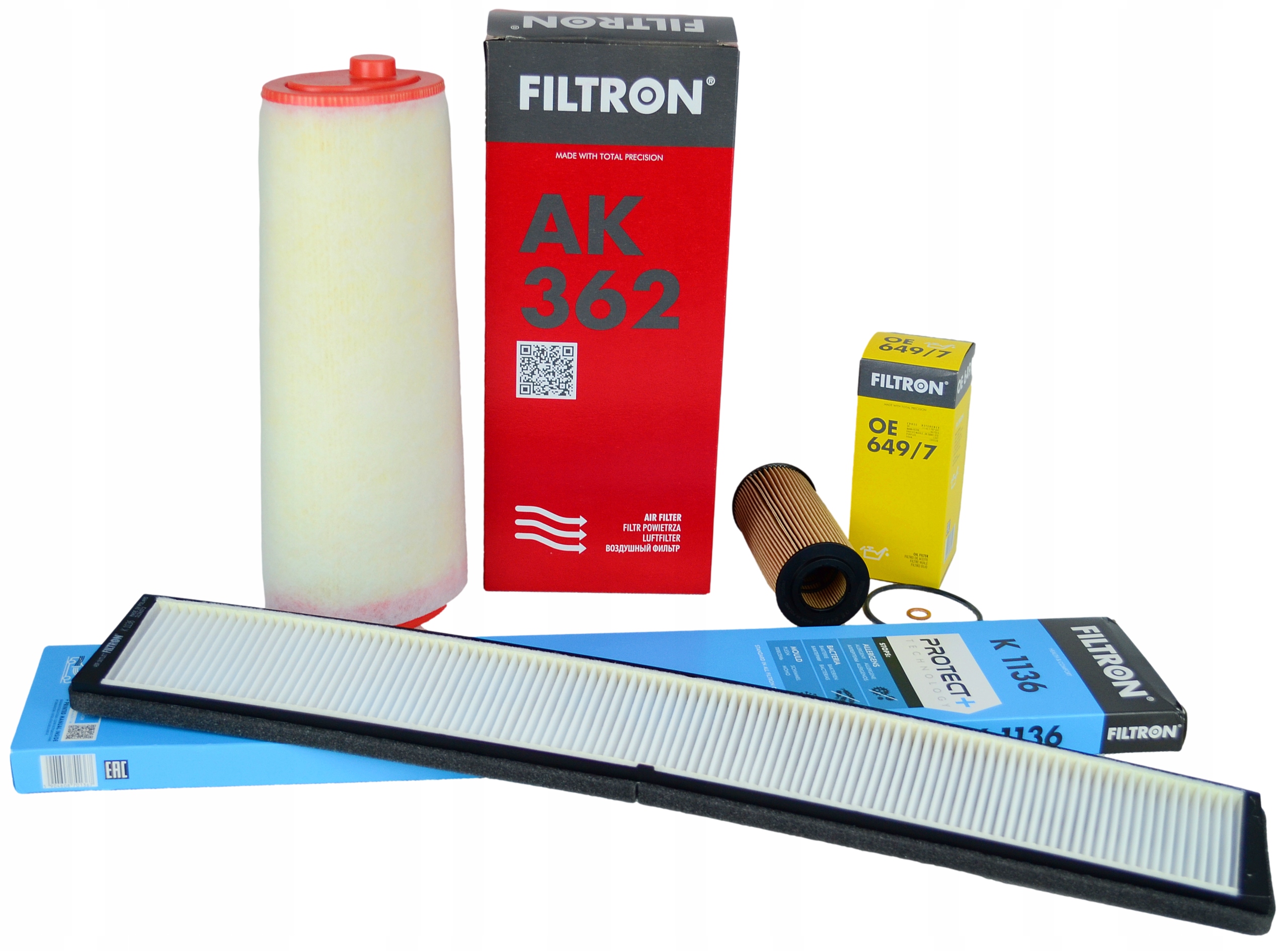 

Filtron Komplet Filtrów Bmw 3 E46 320D 150KM