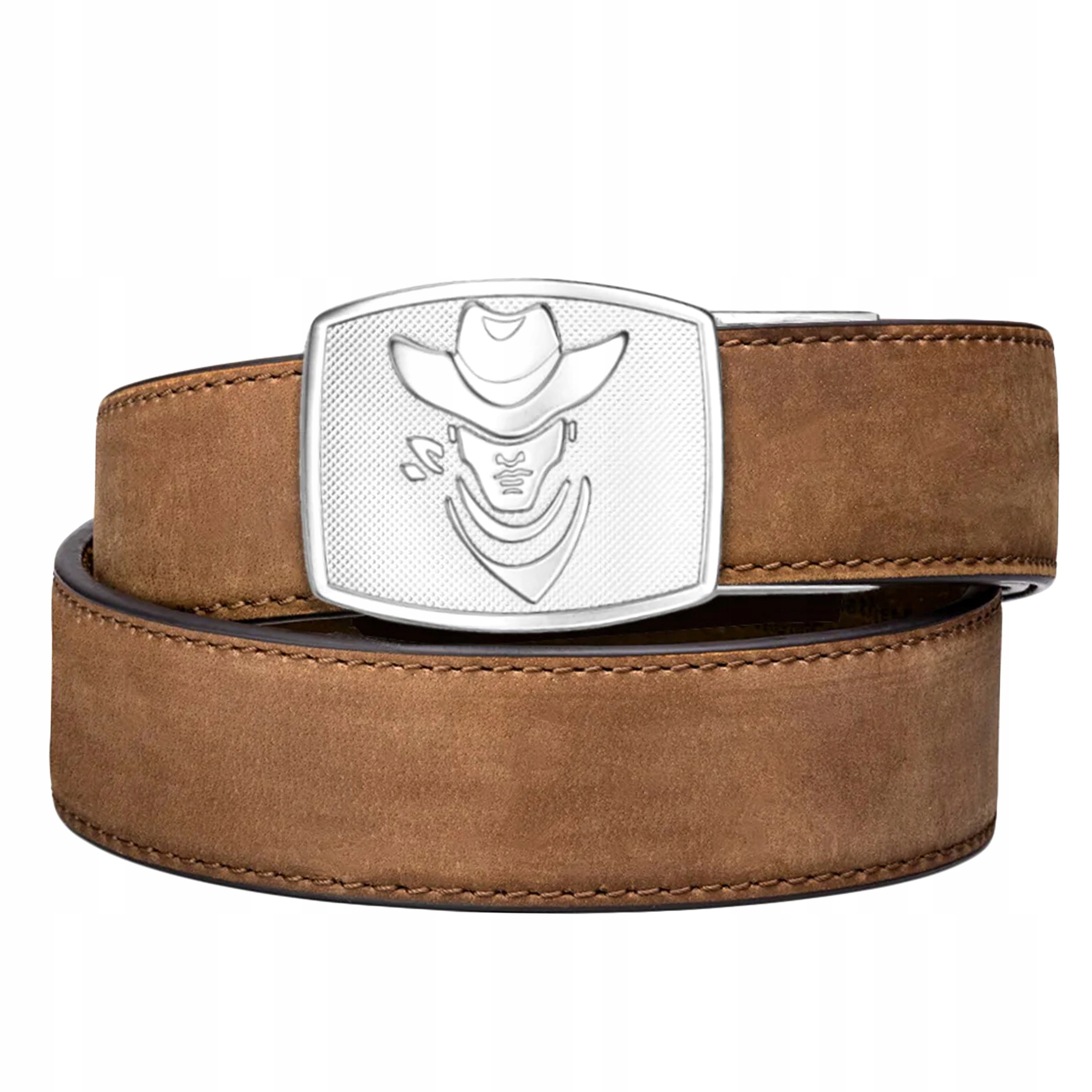 Pas Kore Essentials Cowboy Buckle Brown Buffalo Le