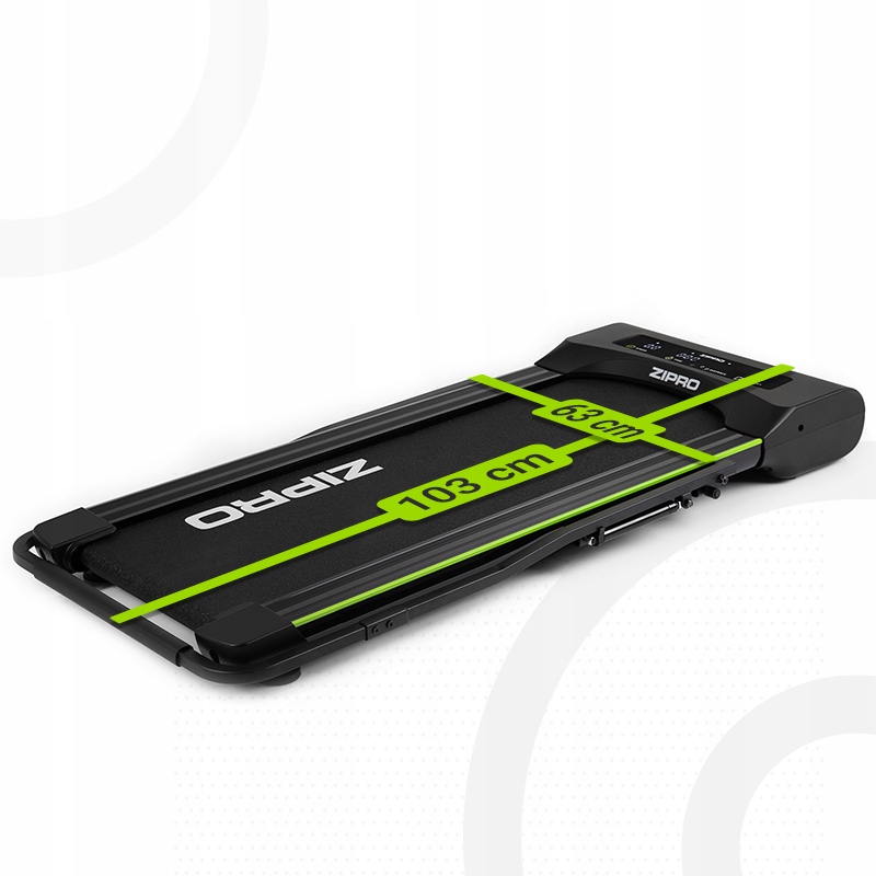 BIEŻNIA ELEKTRYCZNA LITE składana pod łóżko ZIPRO Szerokość pasa 37.5 cm