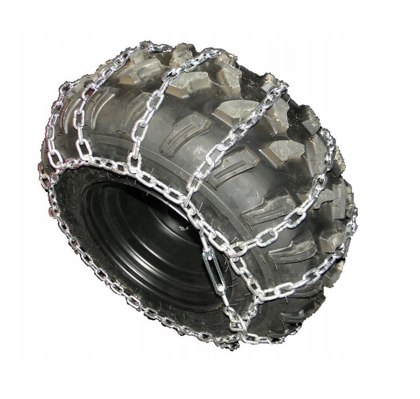 ŁAŃCUCHY ŚNIEŻNE ŚNIEGOWE DO QUAD WÓZKA 22x10-10+ Kod producenta Łańcuchy śnieżne quad 18x9,5-8 +