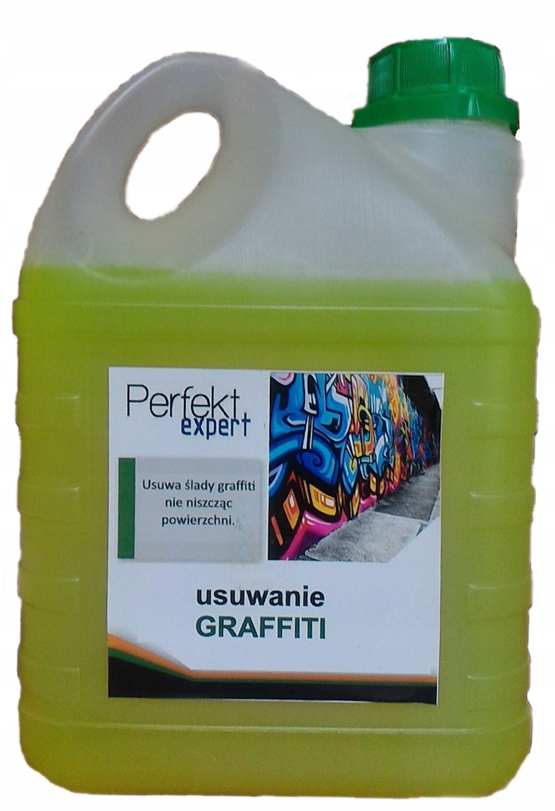 Жидкость для удаления краски для граффити, 2 л, вес продукта с упаковкой 2,1 кг