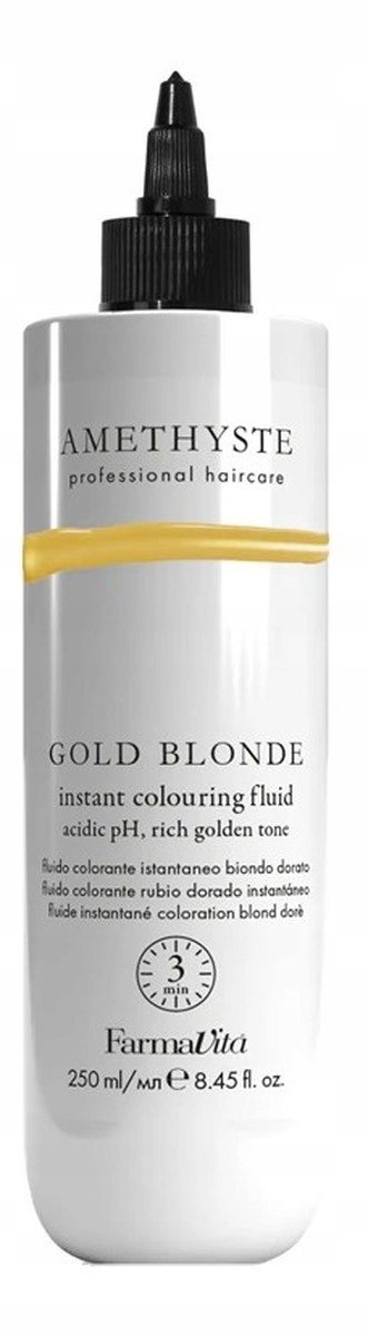 Farmavita Instant Colouring Barvicí fluid na vlasy Gold Blonde 250 ml