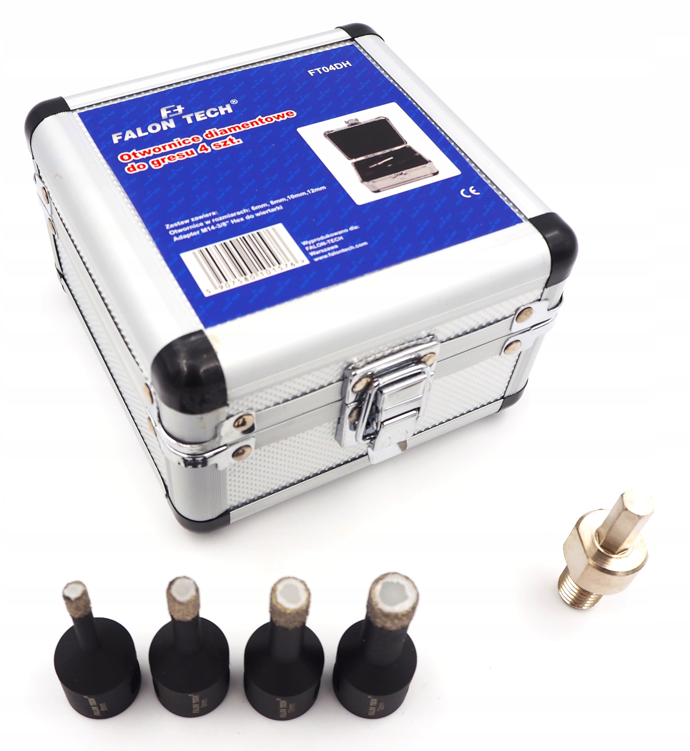 OTWORNICE KORONKI DIAMENTOWE DO KAMIENIA GRESU 5EL Marka Falon-Tech