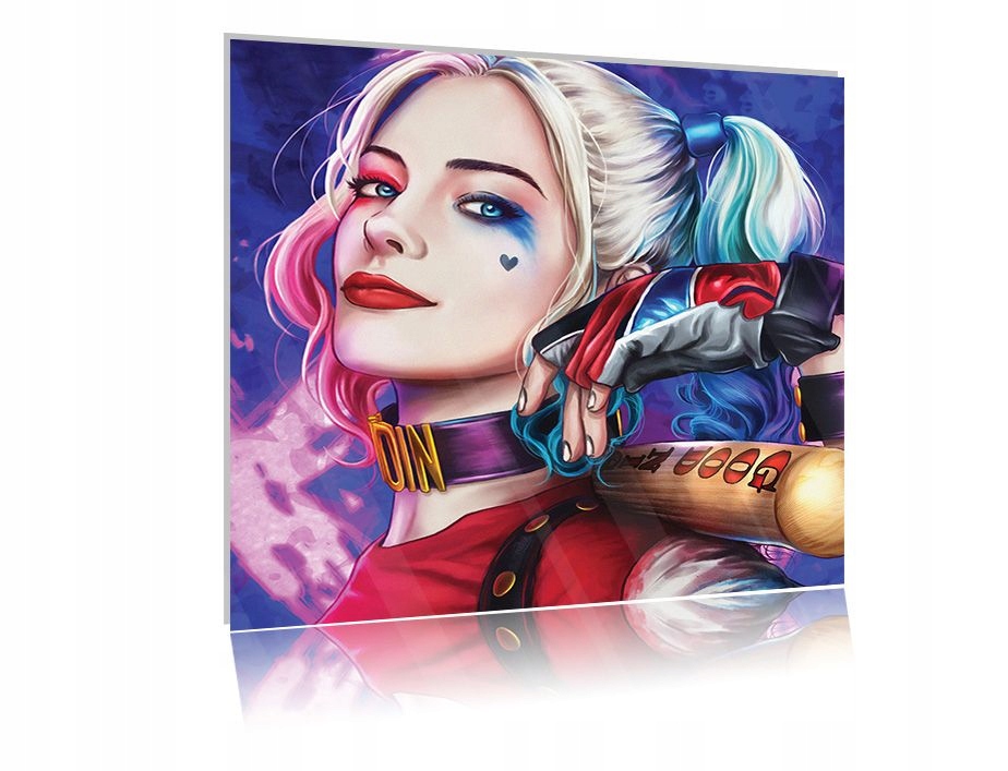 

Obraz szklany na szkle Harley Quinn 04 50x50