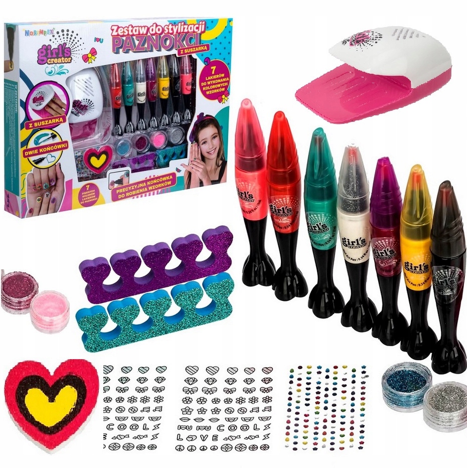 

Zestaw do stylizacji paznokci manicure Suszarka