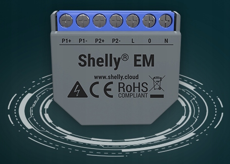 

Licznik energii WiFi Shelly Em sonda do 50A