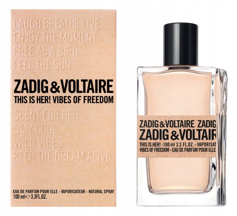 Zadig & Voltaire This is Her! Vibes of Freedom Edp Dámská parfémovaná voda 100 ml