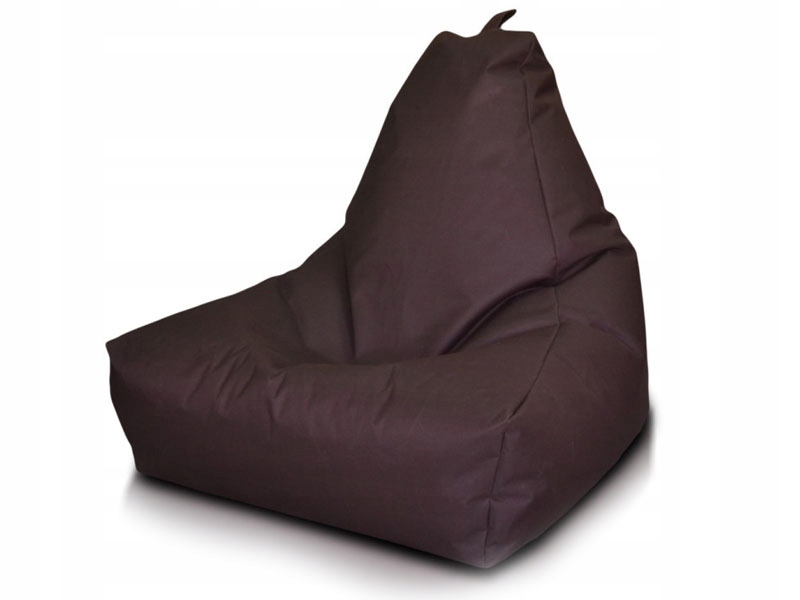 75X70 CIEMNO BRĄZOWA PUFA DO SALONU FOTEL SAKO PL