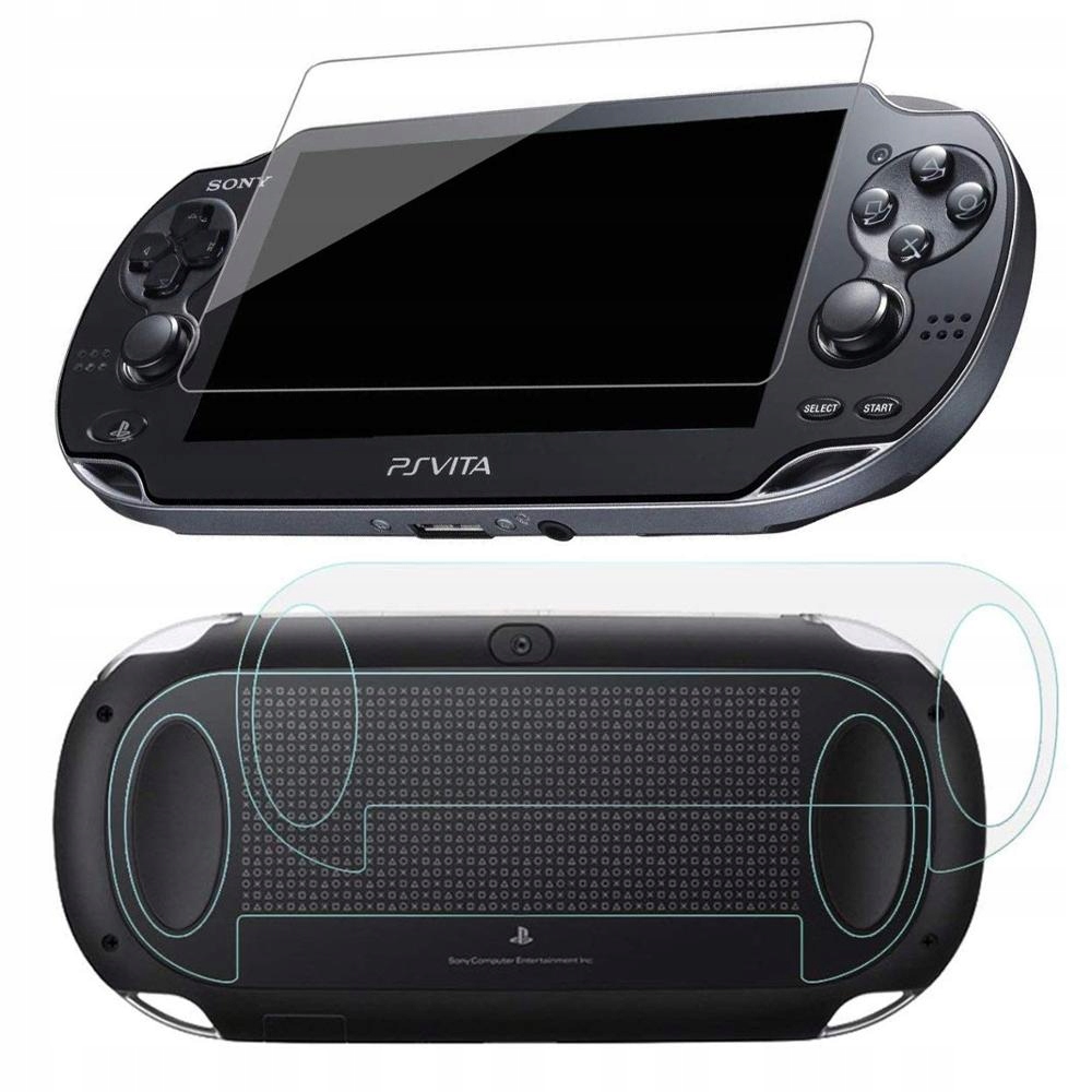 You2K Folie ochronne 2 sztuki na górę i dół konsoli PS Vita FAT PCH-1***