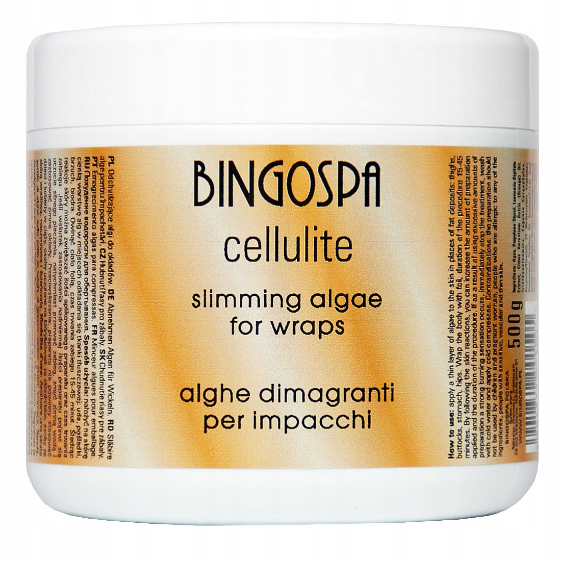 SLIMMING ALGAE FOR WRAPS BINGOSPA cellulite
