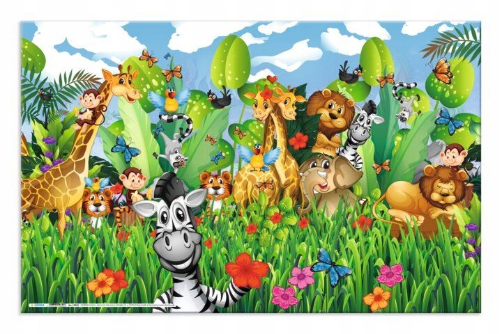 Podkładka na biurko, Dżungla