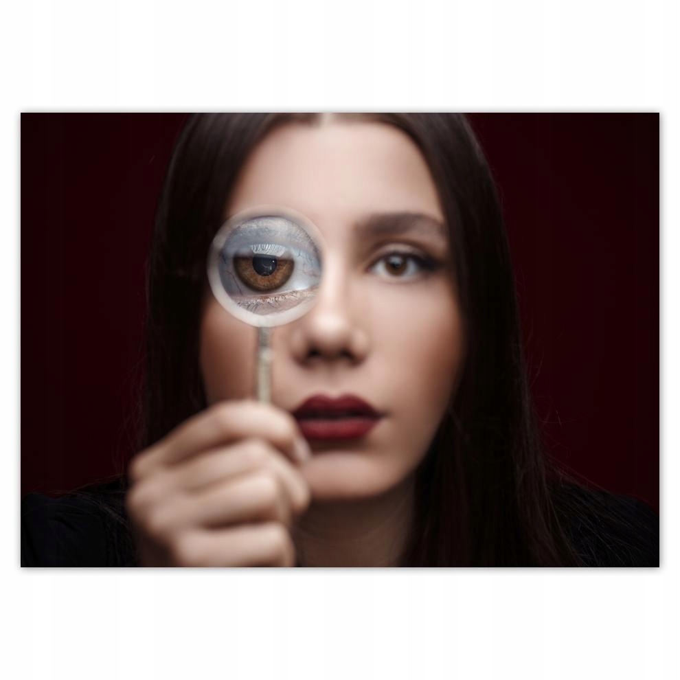 

Naklejki 70x50 Szkiełko i oko Lupa