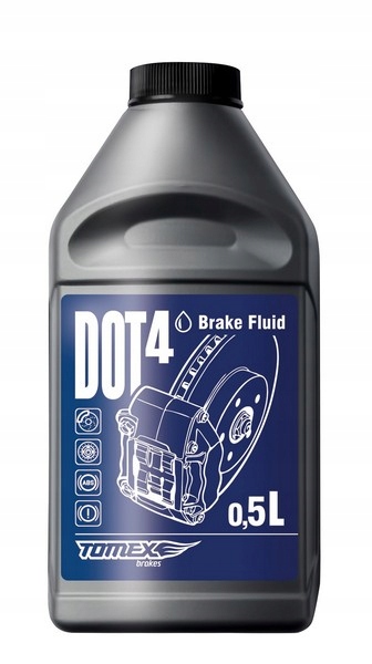 Plyn hamulcowy dot 4 TOMEX 0,5L