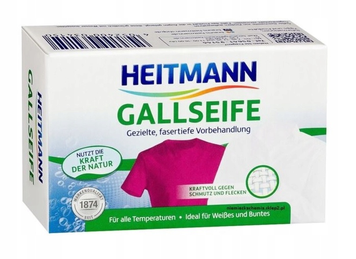

Heitmann Mydełko odplamiające na plamy 100g De