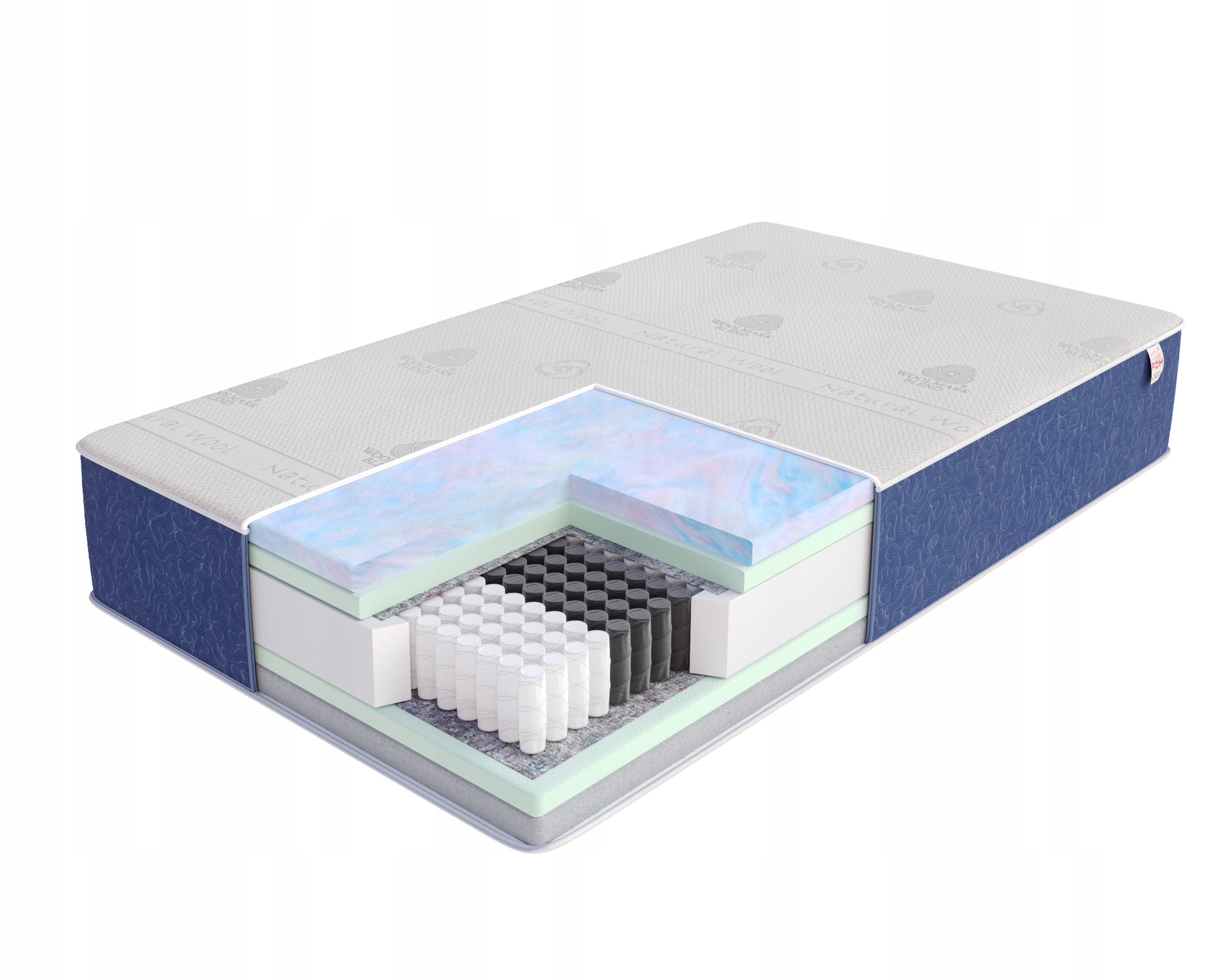 Matrace Pěna Bubblegum, Diamond Visco, Hr