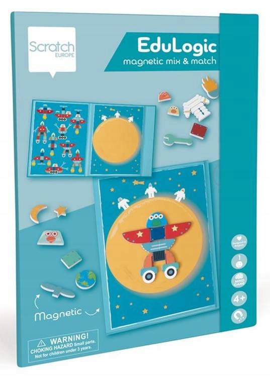 

Scratch Magnetyczna Układanka Kształt Kolor Kosmos