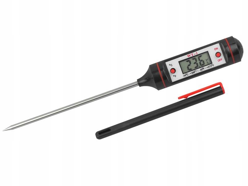 

Termometr Szpilkowy LCD do mięsa ciasta wody AS36