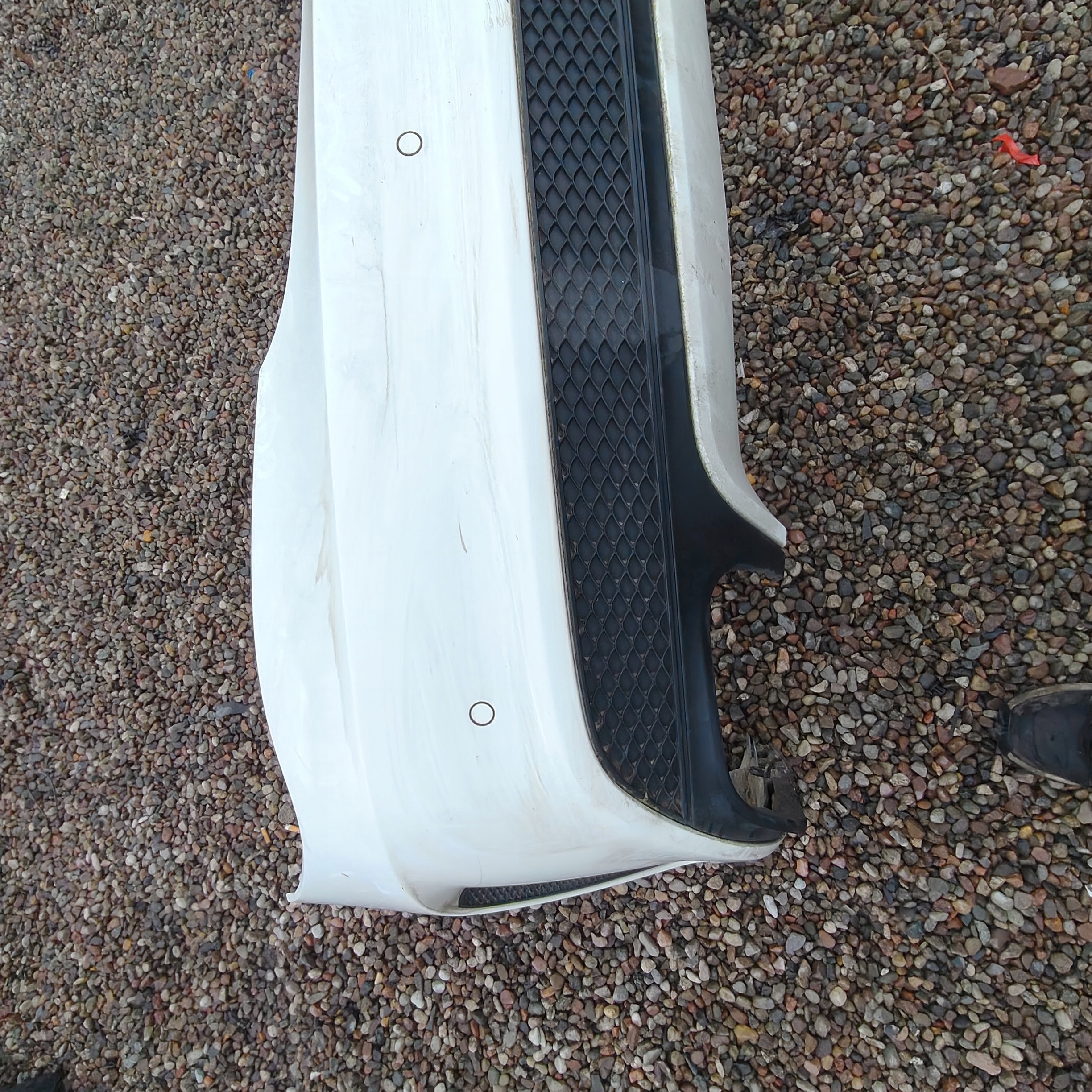 bumper rear part rear MERCEDES CLA W 117 AMG complete 6XPDC