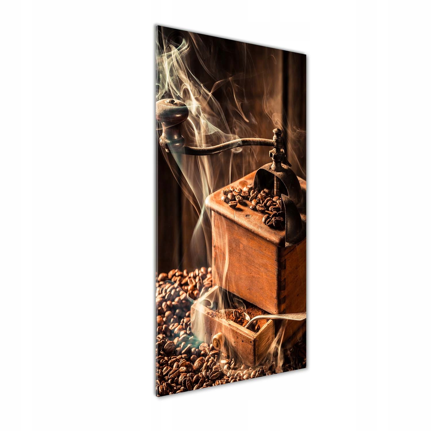 

Foto obraz szkło hartowane Ziarna kawy 50x125 cm