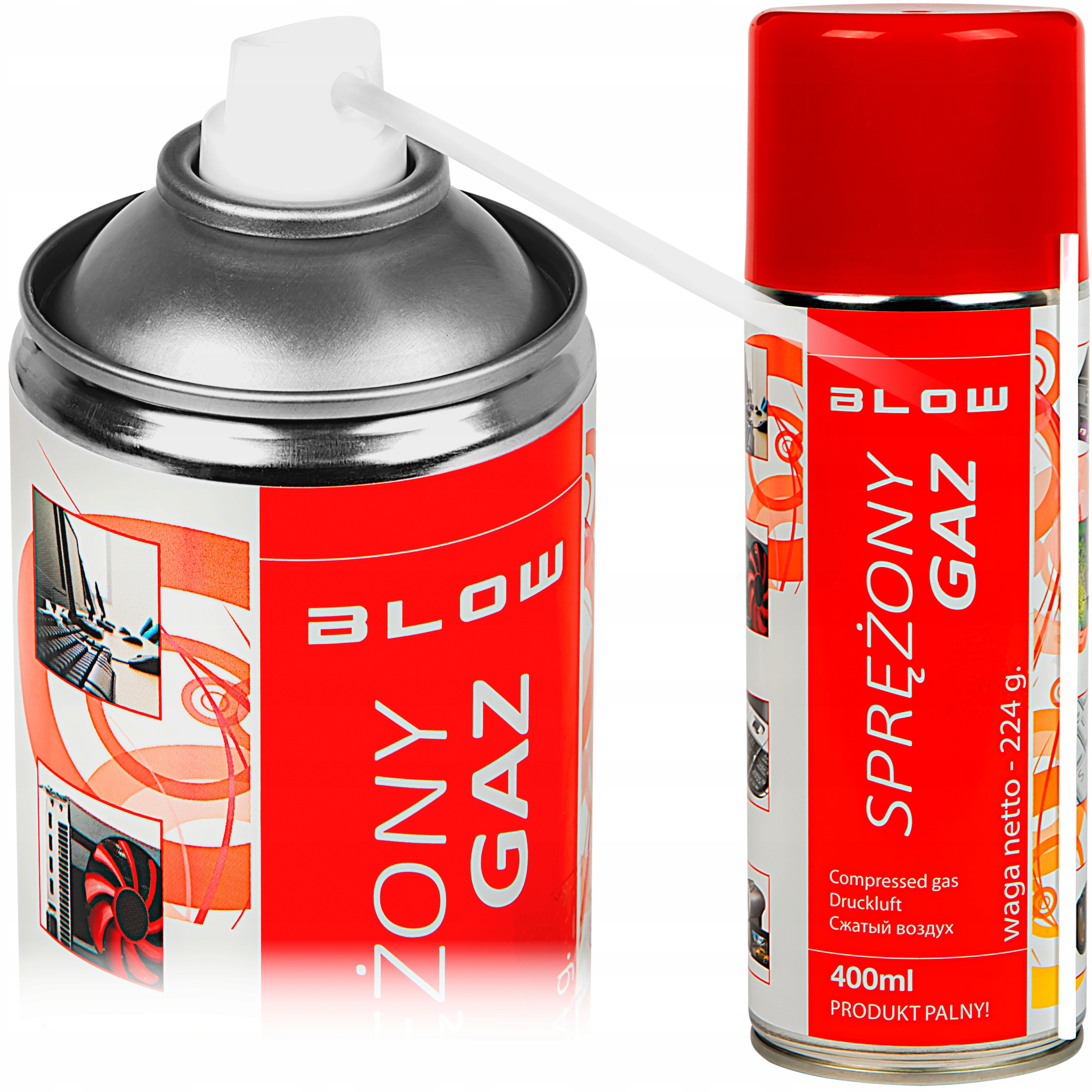 

Sprężone powietrze Blow 400ml spray do czyszczenia