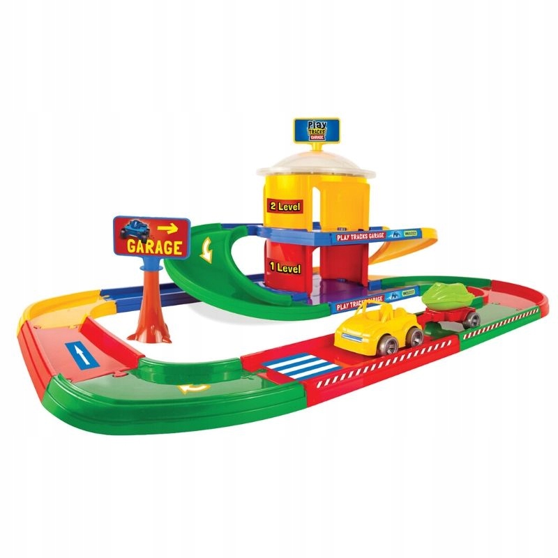 

Play Tracks Garage Garaż 2-POZIOMOWY Wader 53010