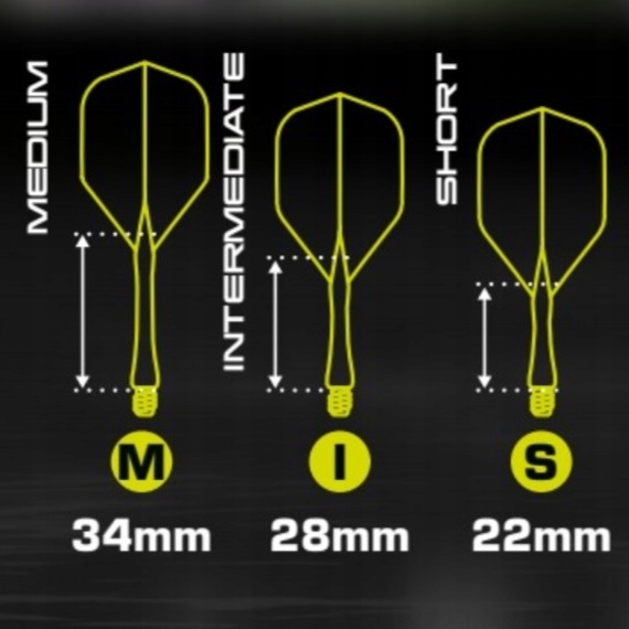 SYSTEM SHAFTY I PIÓRKA WINMAU FUSION N02 CLEAR SHORT 8793 Marka Winmau