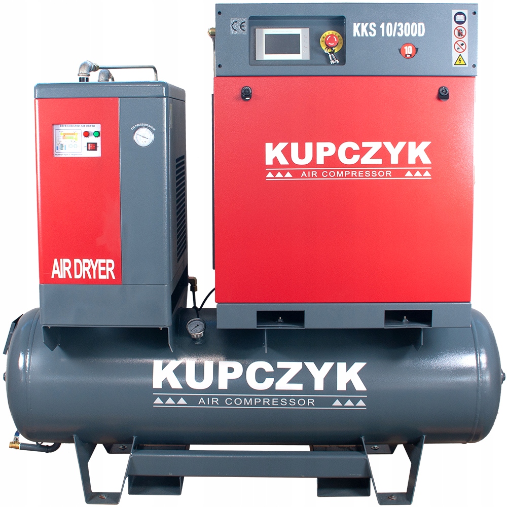 Kompresor Śrubowy Kupczyk KKS 10/300 D 970 l/min