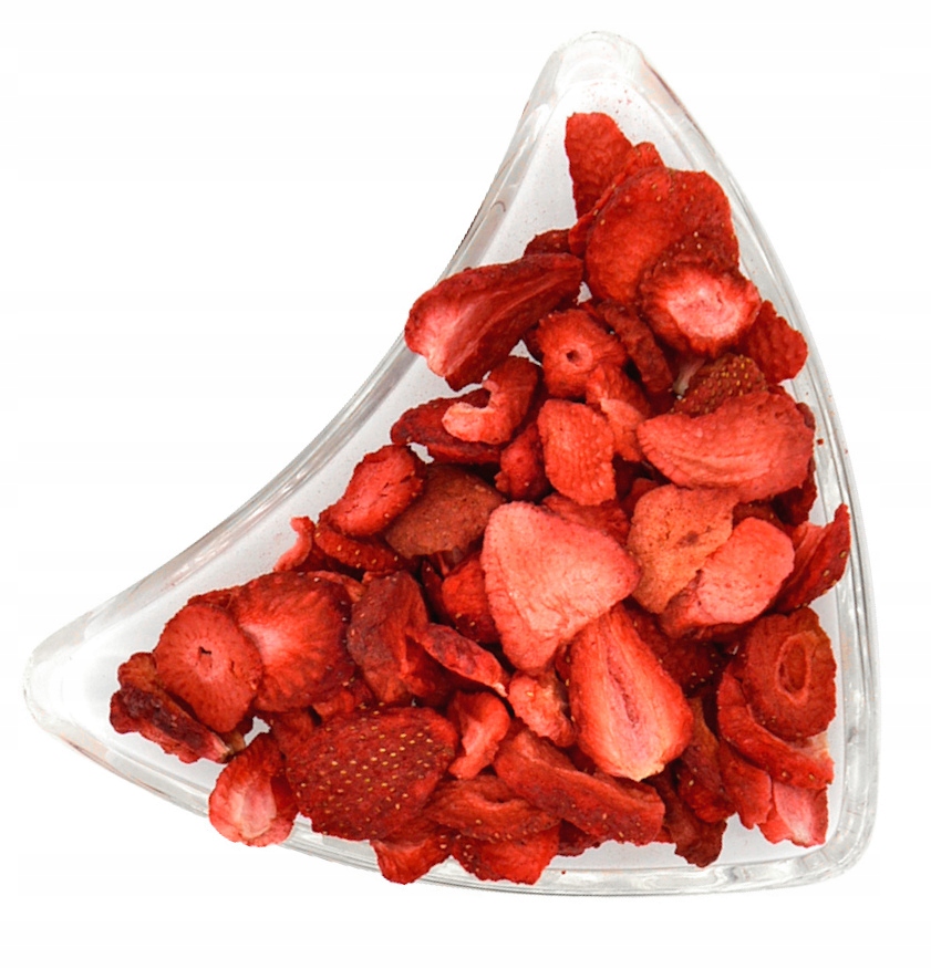 Lyofilizované Jahody 500 g 0,5 kg (plátky) Přírodní Bez Cukru