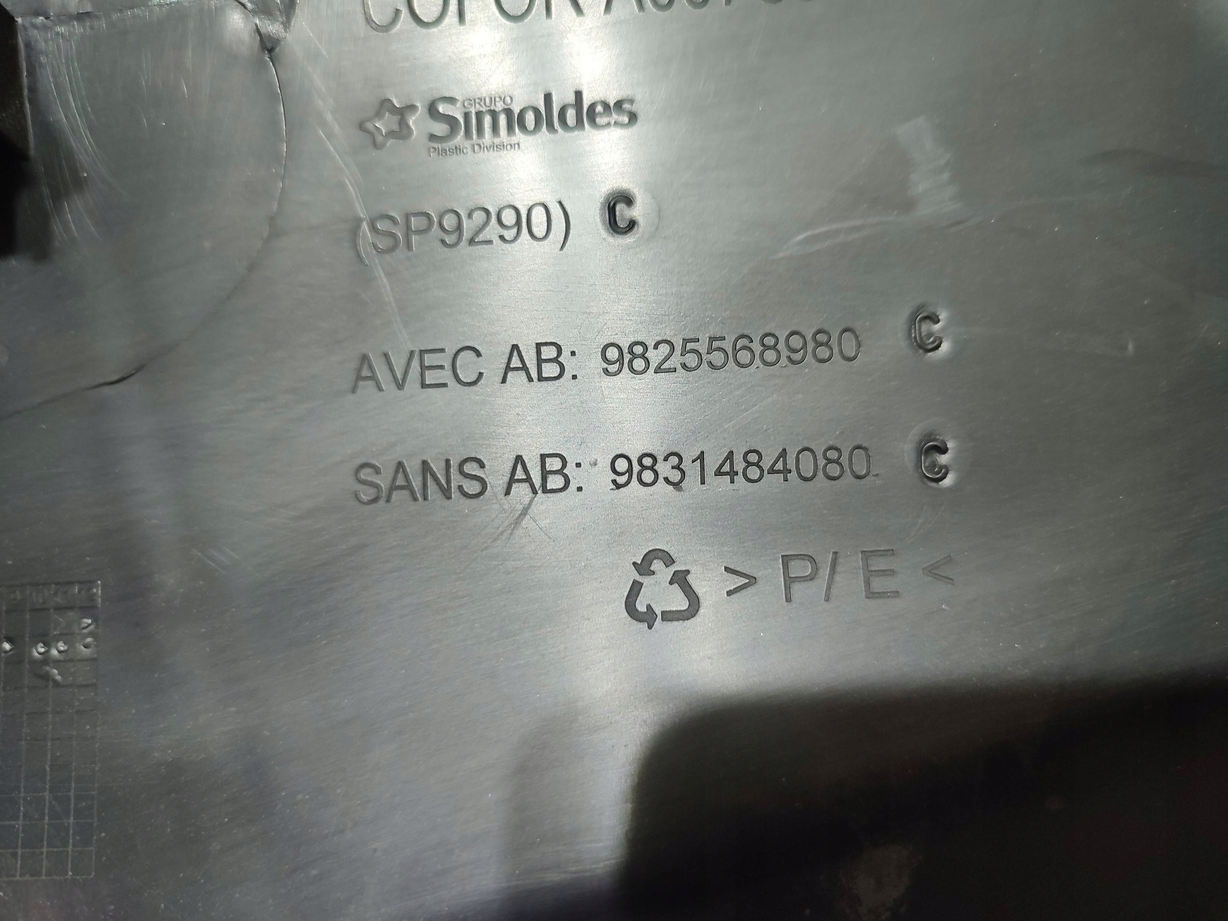Peugeot 2008 II 2020 left side moulding threshold