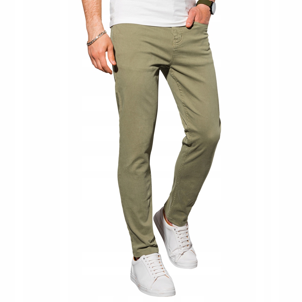 

Spodnie męskie chino P990 khaki S