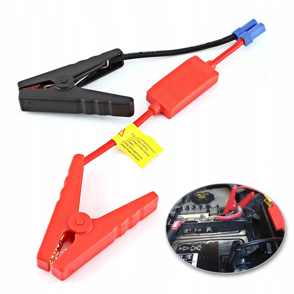 Przewody Kable Rozruchowe Jump Starter Powerbank