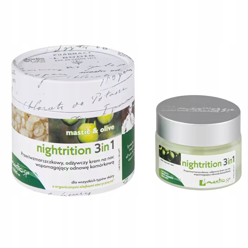Mastic-Spa Nightrition 3 in 1 Noční krém proti vráskám Mastyks 50 ml