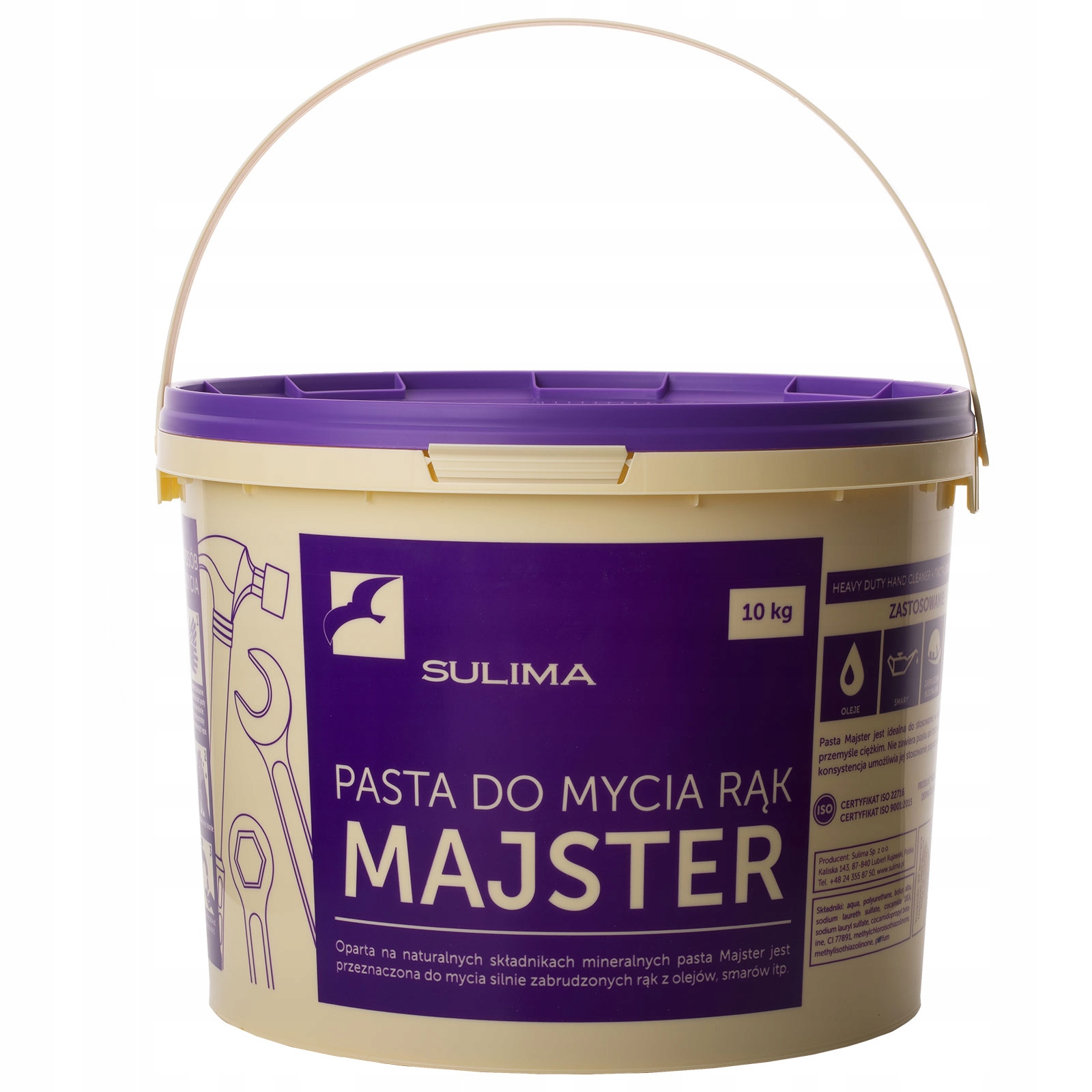 Паста для миття рук Sulima Master 10 кг