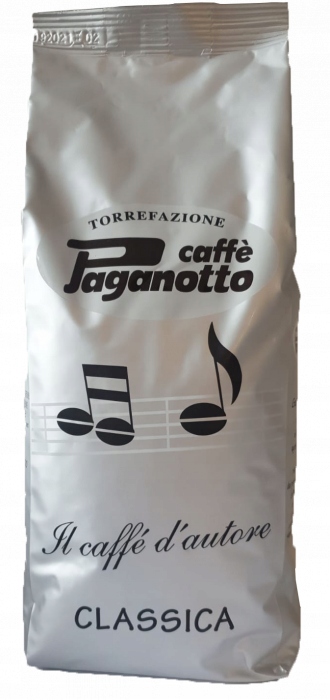 Levně Káva zrnková Classica 1 kg Paganotto Italská