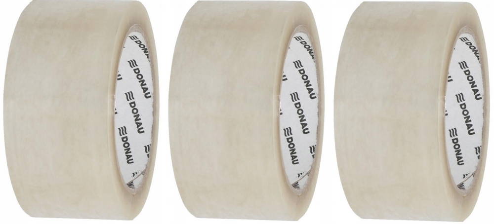 

Taśma pakowa Hot-Melt 48mm 66m transparentna x 3