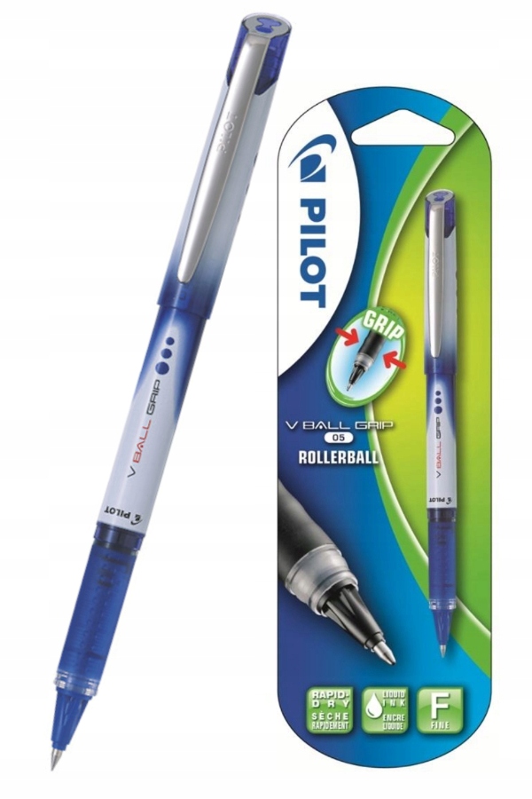 Pióro Kulkowe Pilot V-Ball Grip 0,5mm Niebieski