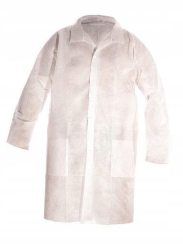 Fartuch Laboratoryjny Polipropylenowy Flab roz XXL