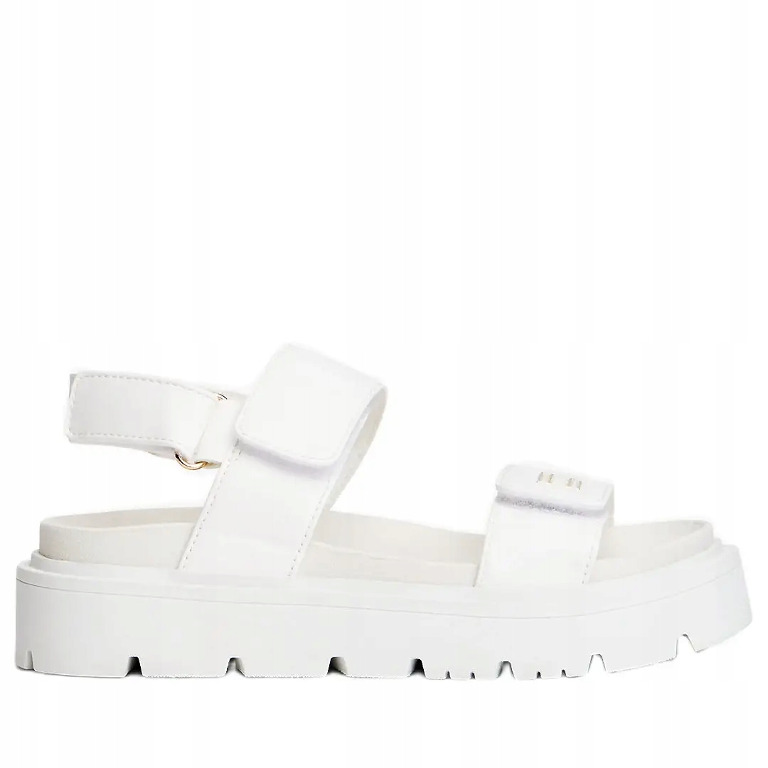 Dámské sandály Tommy Hilfiger T3A2-34284-0326128 milk 39, Bílá