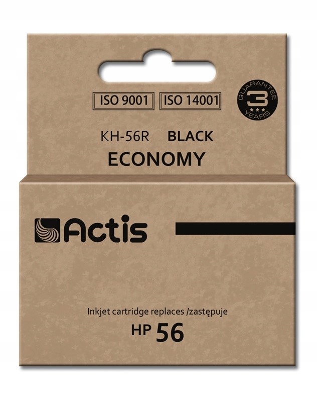 Actis KH-56R Inkoust (náhradní náplň Hp 56 C6656A; Standard; 20 ml; černá)