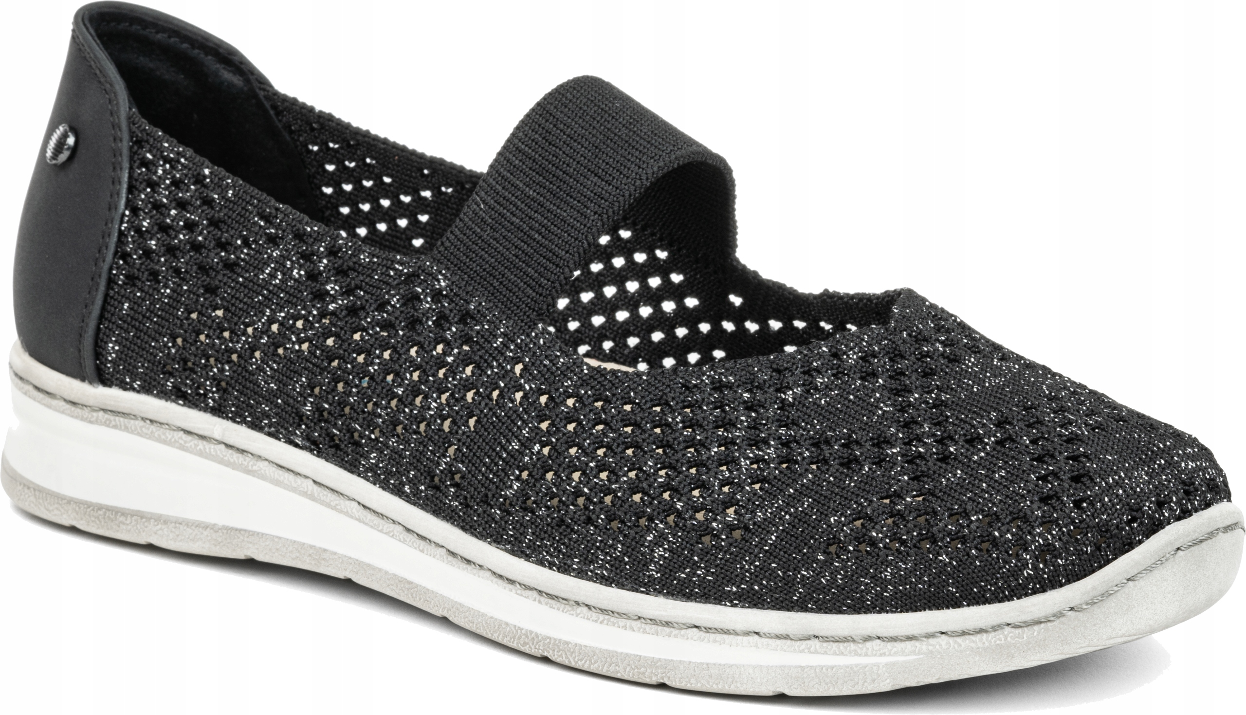 Polobotky balerínky vč. kůže sportovní Ažurové nazouvací Wojtyłko 39