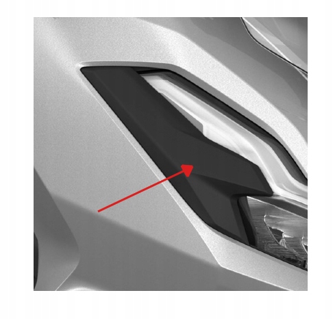 nová TopX Kryt spoiler lampy výplň x-adv xadv 350 22+ Pravá