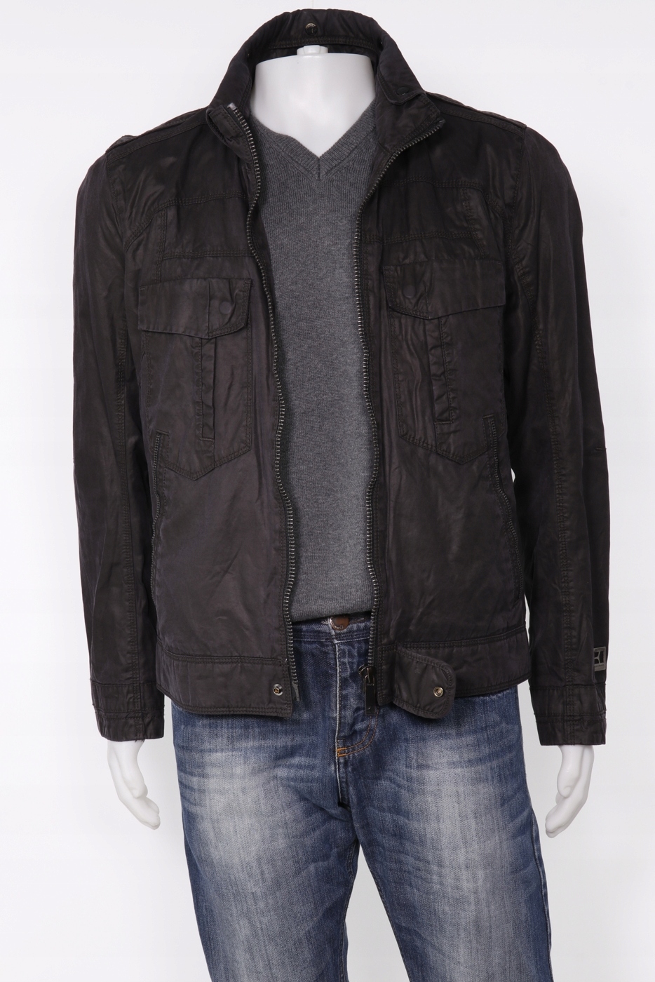 Boss Orange kurtka męska brązowa LUX R.S