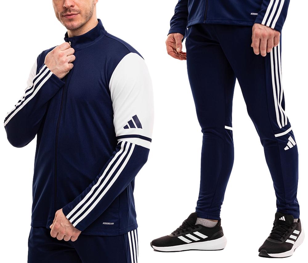 adidas Teplákovka Pánský sportovní komplet Mikina Kalhoty Squadra 25 Pohodlné vel. XXL
