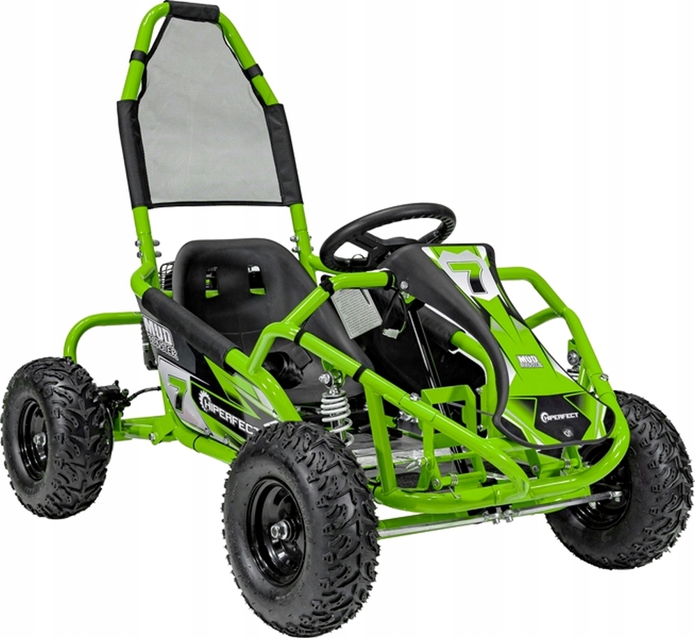 GOKART SPALINOWY MONSTER SILNIK 98CM POMPOWANE KOŁA
