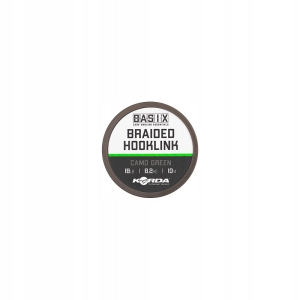 Korda Basix Braided Hooklink 18lb 10m