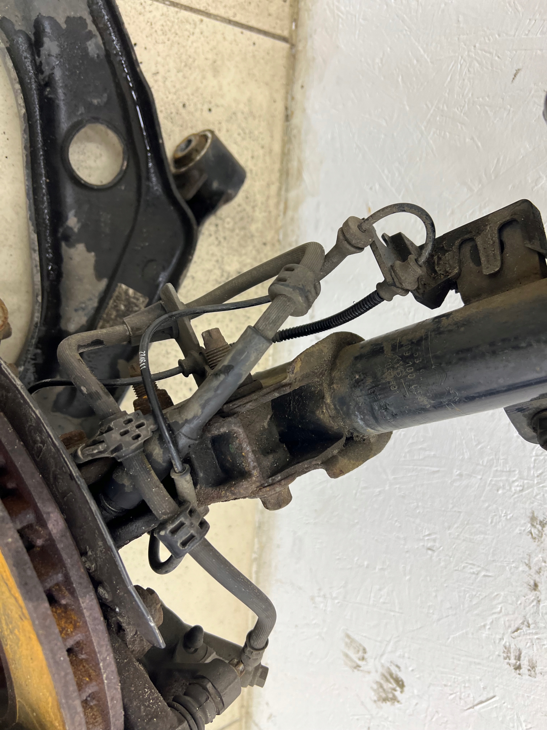 swing shock absorber arm right front - PEUGEOT 308 II T9 1.6 B-HDI