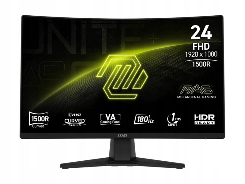 Monitor Msi Mag 242C 23.6" 1920x1080px 180Hz 1ms Curved