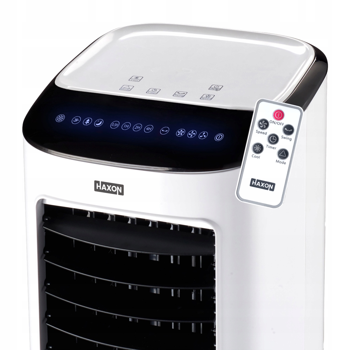 Klimator przenośny HAXON MIG klimatyzer wodny 5w1 7l LED JONIZACJA IceBox Funkcje programator czasowy zdalne sterowanie